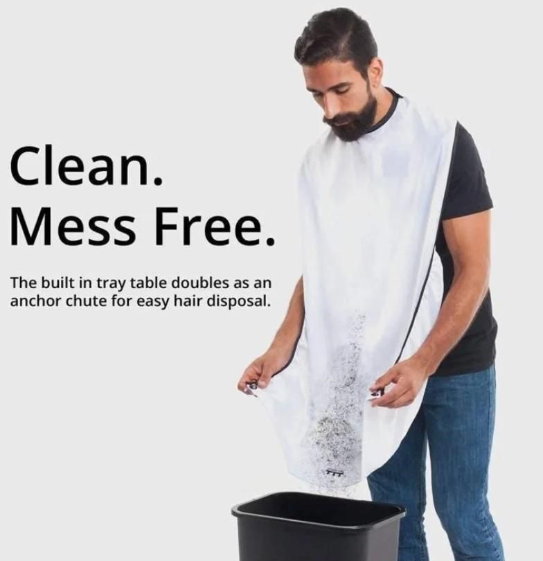 Beard Shaving Apron Cape For Men