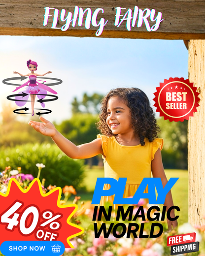 Magic Flying Fairy Princess Doll