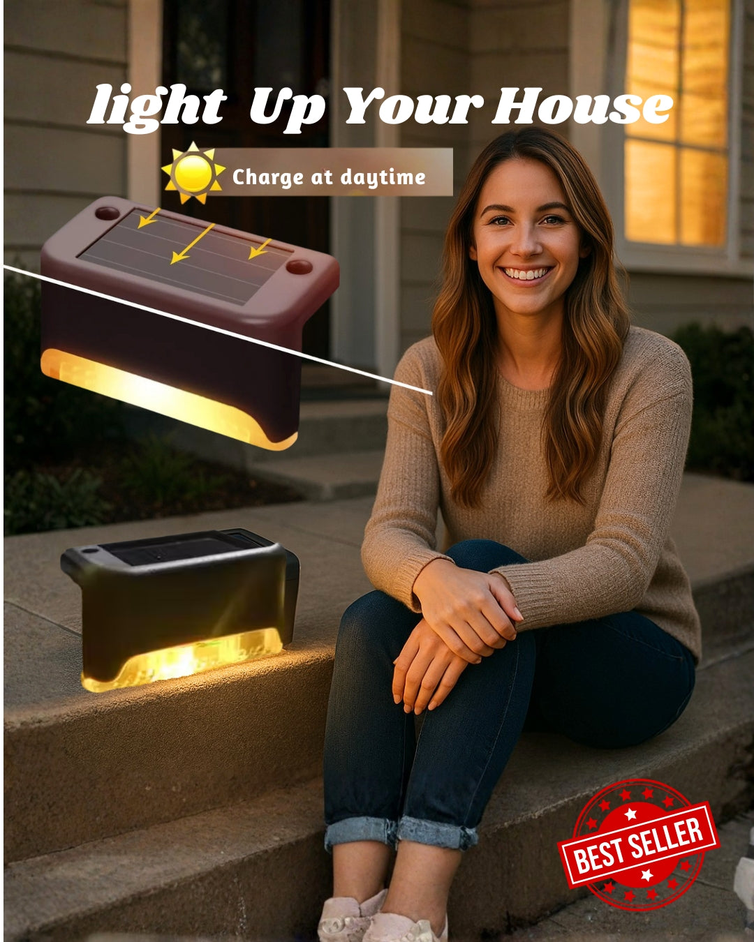 Solar Deck Lights Outdoor